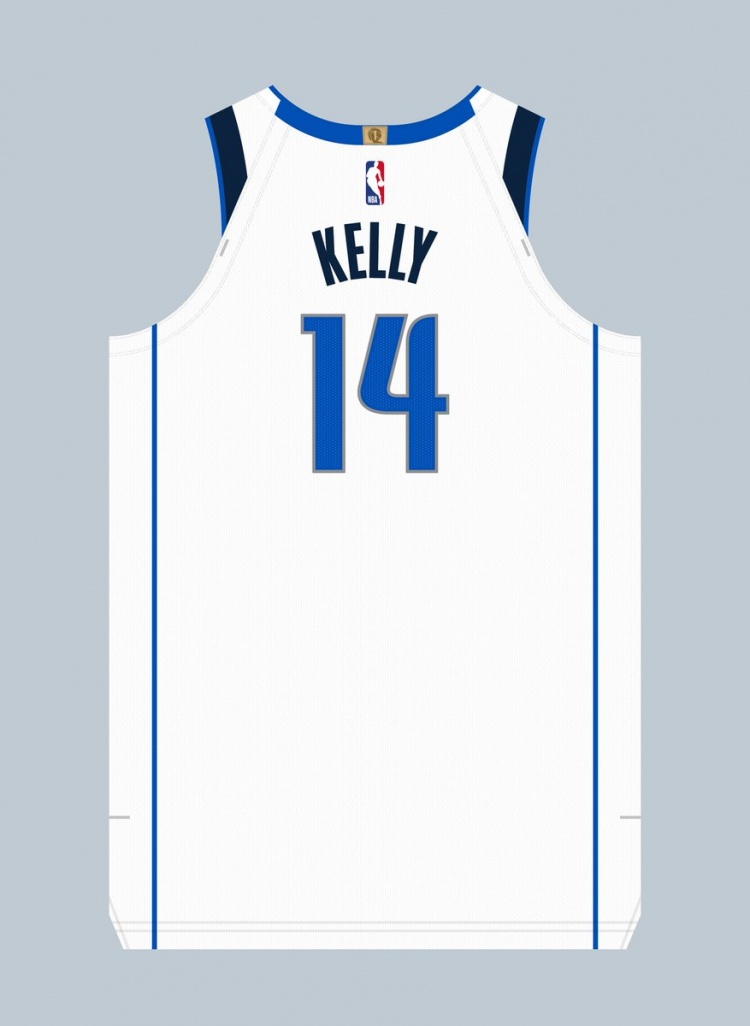 球衣记者:独行侠双向球员迈尔斯-凯利由5号改穿为14号球衣